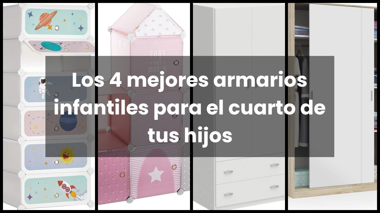 Armario infantil】Los 4 mejores armarios infantiles para el cuarto de tus  hijos 