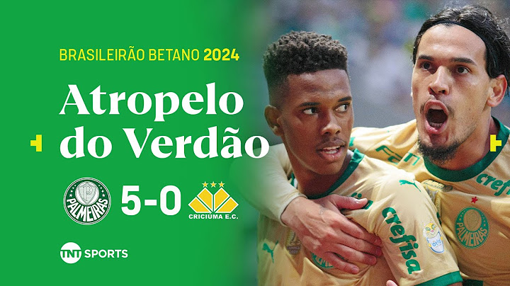 FELIPE ANDERSON DÁ SHOW E ESTÊVÃO DEIXA SUA MARCA EM NOVA GOLEADA DO VERDÃO | PALMEIRAS 5X0 CRICIÚMA