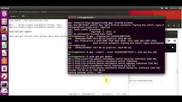 Como instalar Qgis en Ubuntu entorno LINUX
