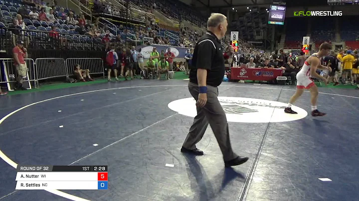 Junior GR 138 Round of 32 - Alston Nutter (WI) vs....