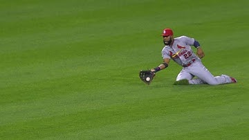 STL@PIT: Heyward runs in and makes sliding grab