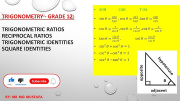Trigonometry - Ratios and Identities (Part 3)