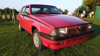 Restauro Alfa Romeo 75