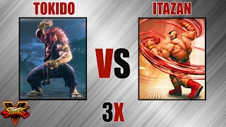 SFV - Tokido [Akuma] VS Itazan [Zangief] - RANKED MATCHES!