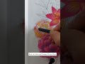 Adult Coloring Tutorials: How to Color an Orange Peony Rose with Colored Pencils #adultcoloring