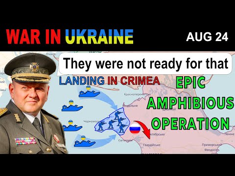 24 Aug: NIGHT AMBUSH: Half-Asleep Naked Russians Run in Panic | War in Ukraine Explained