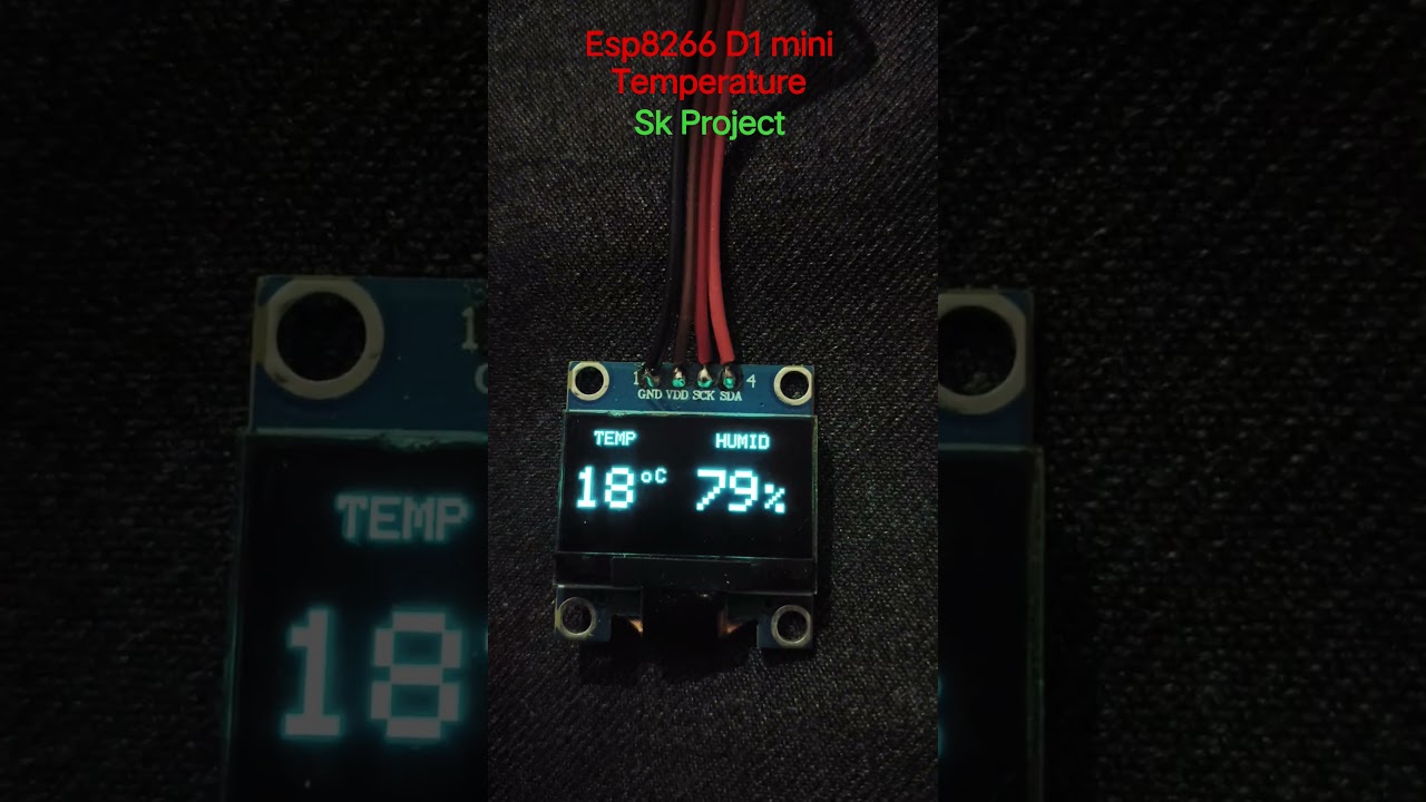 Happy new year and my new project Esp8266 temperature meter 
