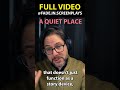 How A Quiet Place mastered screenplay architecture! #shorts #quietplace #screenwriting