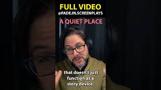 How A Quiet Place mastered screenplay architecture! #shorts #quietplace #screenwriting