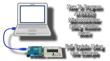 Diy 89S52 Programmer Using Arduino Board, Blink Sketch & Program C