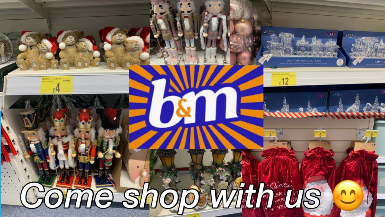 Christmas decorations in B&M September 2022 What’s New in B&M