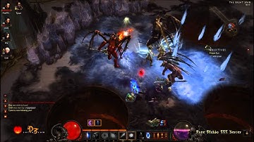 Mega Fight on Free Diablo III Server - D[3] Server best momments