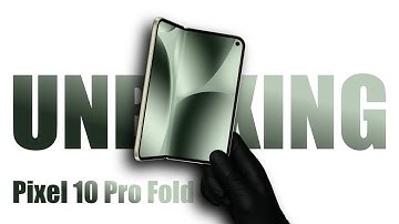Google Pixel 10 Pro Fold - ASMR Unboxing