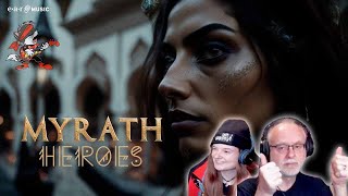 🔥 MYRATH &#39;Heroes&#39; - Official Lyric Video - DAD &amp; DAUGHTER FIRST REACTION!