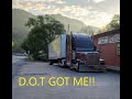 Pulled Over For Running A Weight Station | Freightliner Classic XL Straight Pipes Make Some Noise