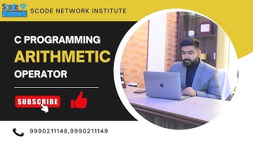 Arithmetic operator | C programming tutorial in Hindi