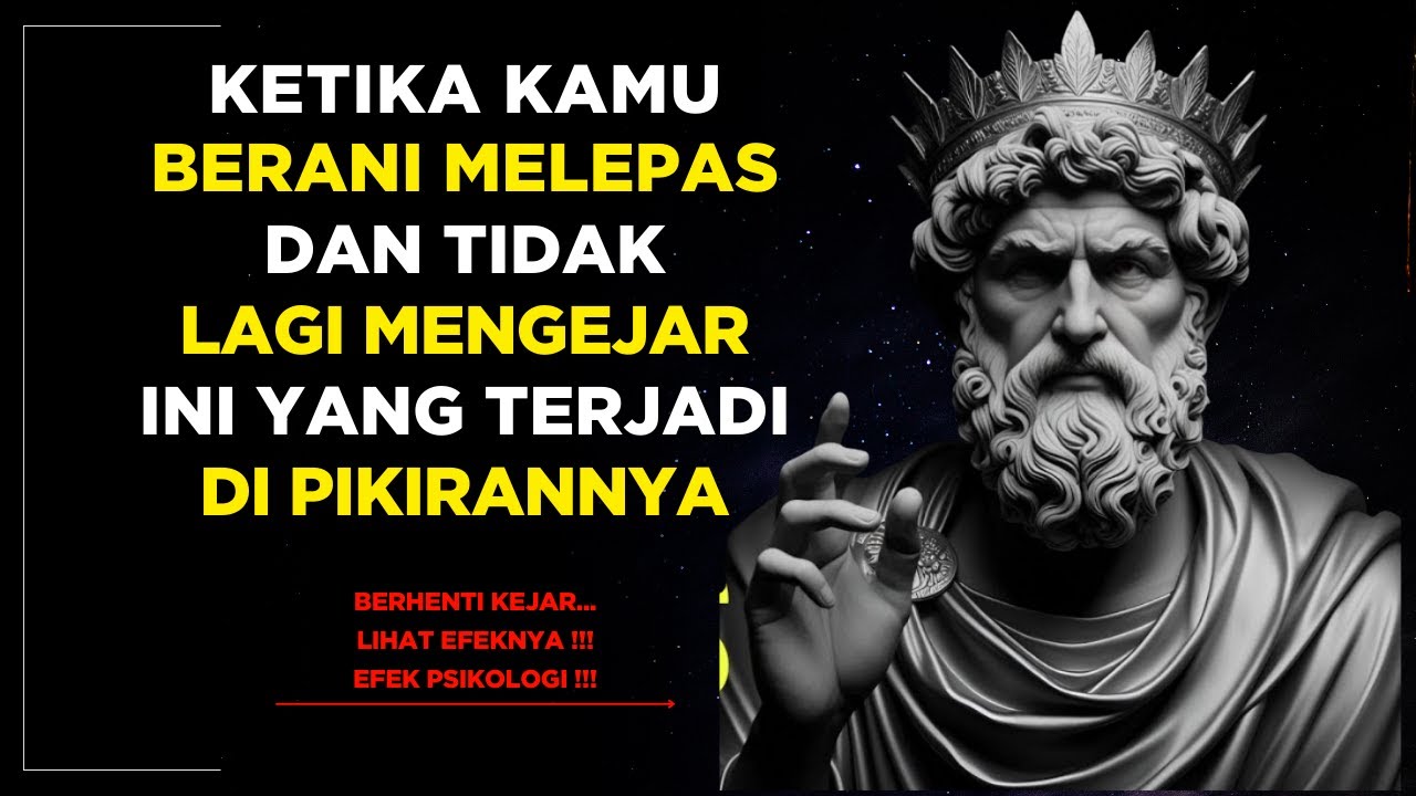 Saat Kamu Berani Melepas dan Tak Lagi Mengejar, Inilah yang Terjadi di Pikirannya