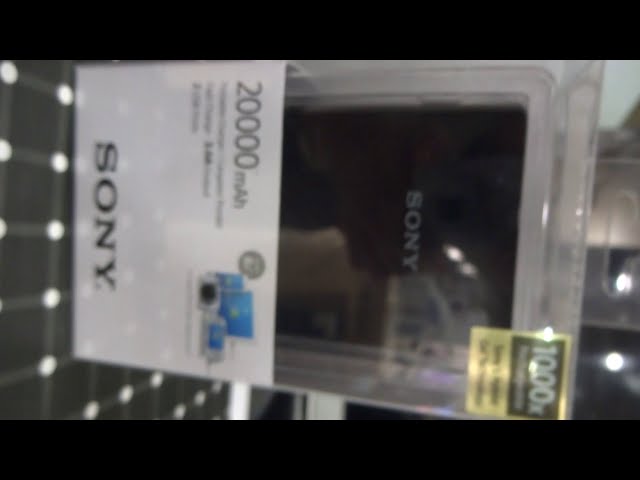 Sony portable USB charger CP-V20 High-capacity #portablecharger #powerbank #sony