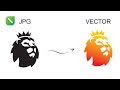 How To Make Lion Logo In Corel Draw | JPG To Vector Logo Making In CorelDraw With | Awais Graphics