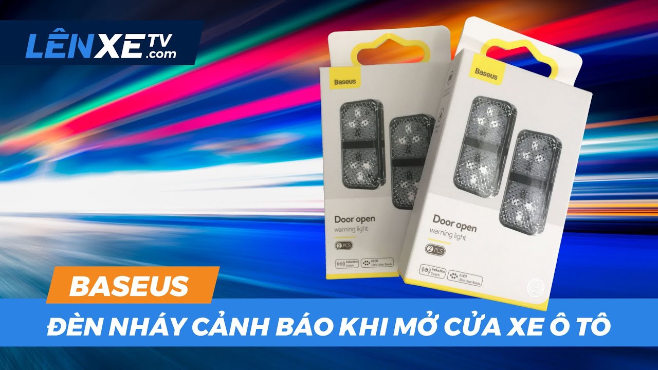 đen Nhay Cảnh Bao Baseus Khi Mở Cửa Xe O To Baseus Door Open Warning Light Len Xe Tv Youtube