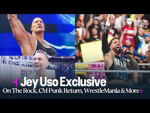 JEY USO EXCLUSIVE ?‍? Jey On The Rock, CM Punk Return, Singles Run, Jimmy, WrestleMania 40 & More ?