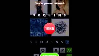 4 Pics 1 Word level - 1981-1990 - game answers Walkthrough screenshot 5
