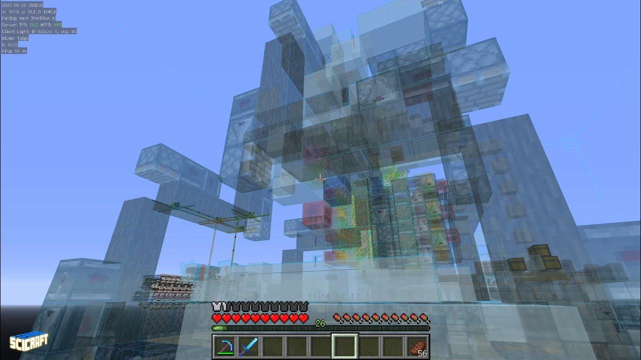 Building a 4 type tree farm on ilmango Patreon Skyblock server 29 May