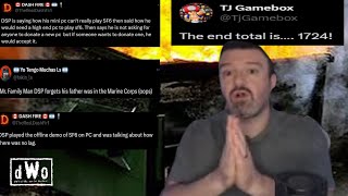 DSP - $1724 On WWE - Pay For Vacation And Time Off - Donate PC #dsp #trending #youtube