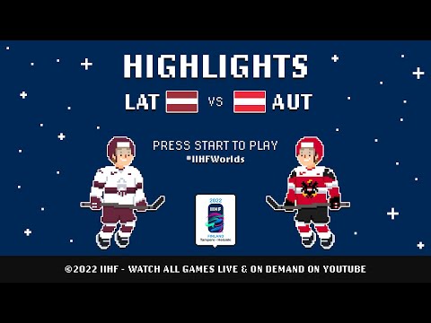 Highlights | Latvia vs. Austria | 2022 #IIHFWorlds