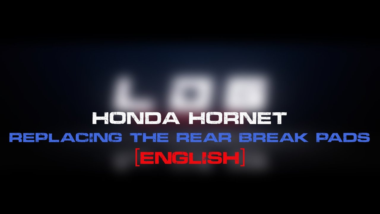 How to Replace Rear Brake Pad on CB Hornet 160R English
