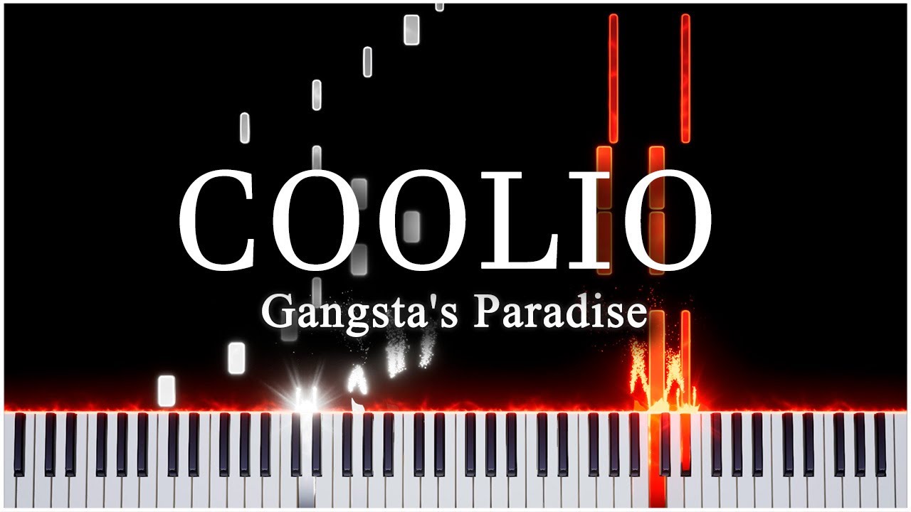 How To Play Gangsta's Paradise On Piano #piano #pianotutorial