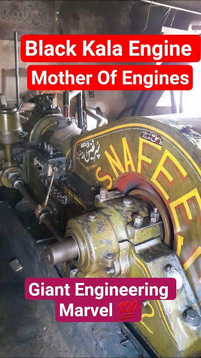 🔥🖤 BLACK DIESEL ENGINE ROAR! KALA ENGINE: Restoration Ideas & Techniques🛠️ | 🔩 INDUSTRIAL LEGACY