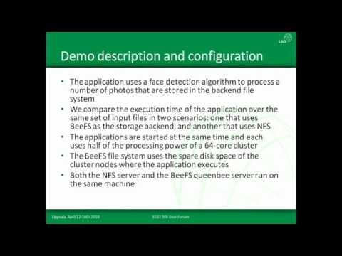 EGEE 5th User Forum - BeeFS Demonstration