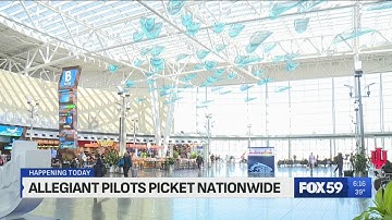 Allegiant pilots plan nationwide picket