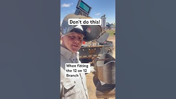 Branch test tips #pipelinewelding #welding