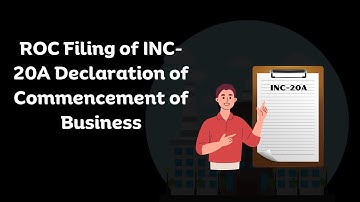 INC 20a Form Filing | INC 20a | INC 20a form filing live 2024 | How to File INC 20A in MCA V3 Portal
