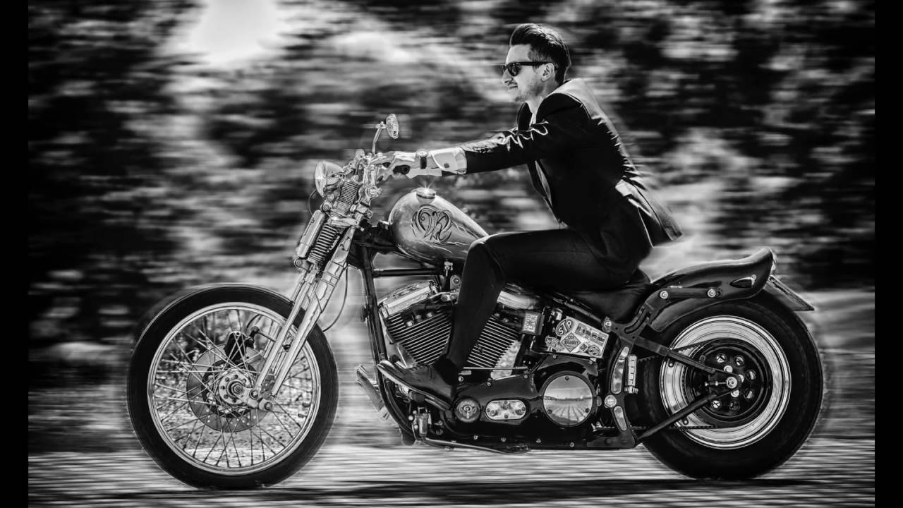 il Giorno del Matrimonio in Harley Davidson di Keoma e Francesca -  Fotografo Luigi Fedeli - YouTube