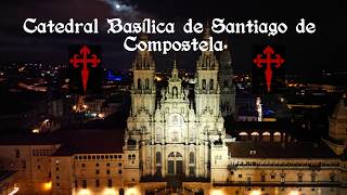 Catedral Basilica de Santiago de Compostela (Drone Footage) - Burial place of Apostle James.
