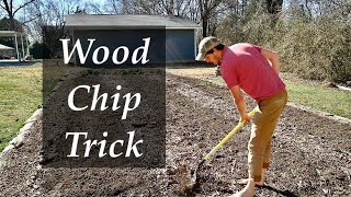 Wood Chip TRICK | How to Make Your Wood Chips Break Down Faster