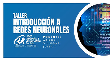 Introducción a Redes Neuronales en Python | IEE RAS UTEC
