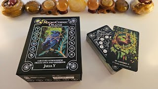 The MicroCosmic Oracle. Karty. Książeczka. Recenzja. Przegląd 🔔 PL