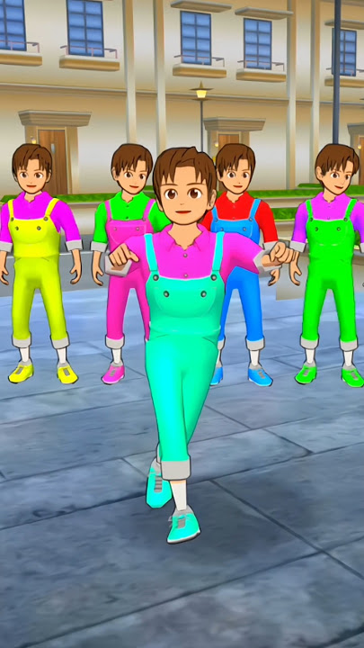 Menari di mana-mana juga 🤣#shorts #sakuraschoolsimulator #shortvideo #sakura