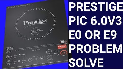 Prestige 6.0v3 EO or E9 problem solve