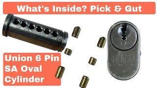 What’s Inside: Union 6 Pin SA Oval Cylinder