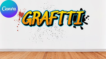 Graffiti Canva Text Effect Tutorial ( Step by Step )