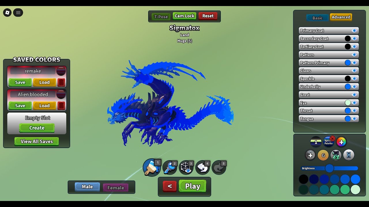 Nesting and Grow the Sigmatox 