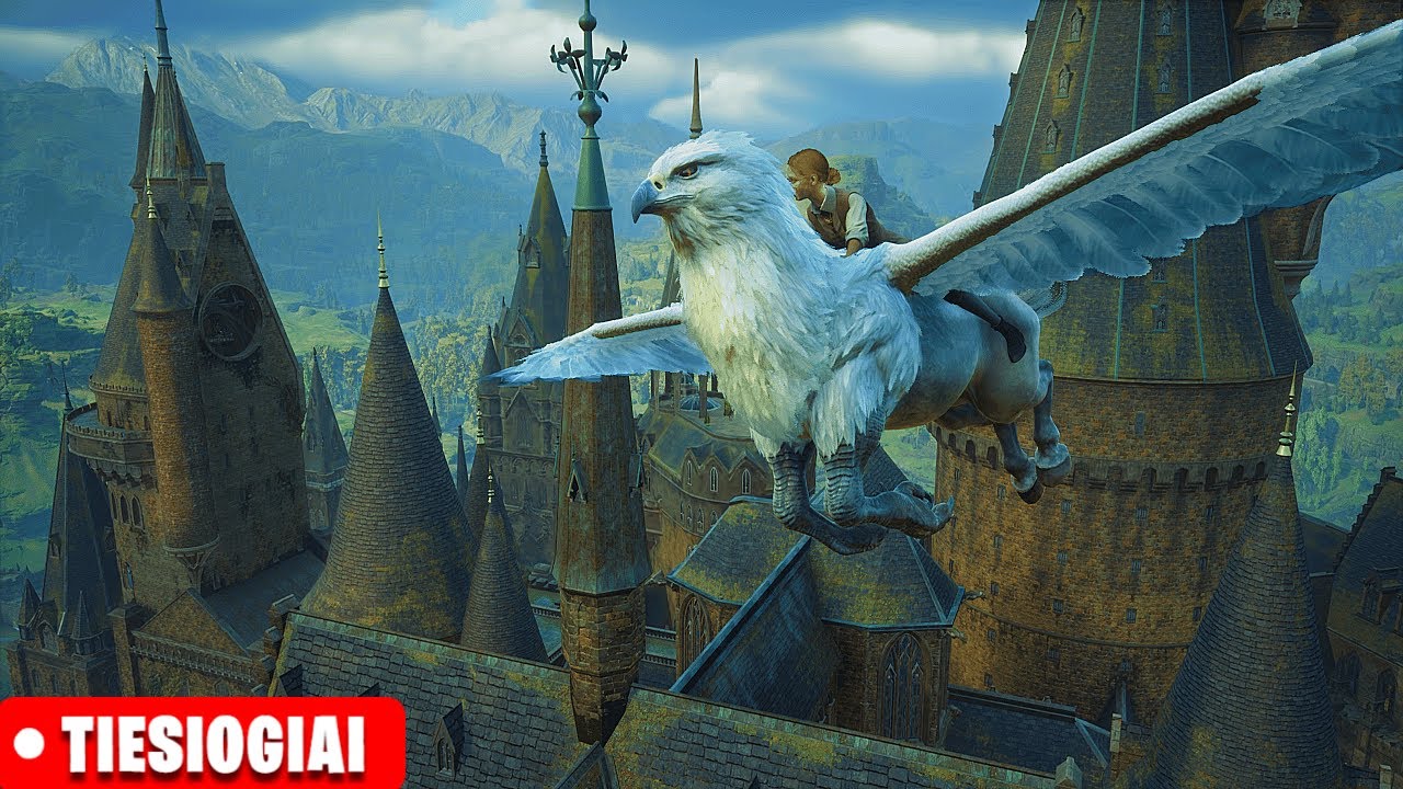 🔴 ĮSIDARBINAU HARIU POTERIU! - Hogwarts legacy lietuviskai