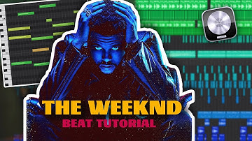 HOW TO MAKE A DARK RNB BEAT FOR THE WEEKND! | Logic Pro X Beat Tutorial