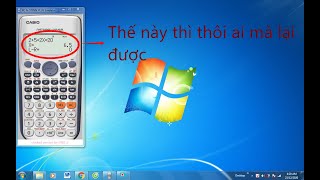 Cách tìm x trên máy tính Casio fx 570 VN Plus l dễ lắm l