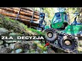Błąd harvestera z perspektywy operatora forwardera.